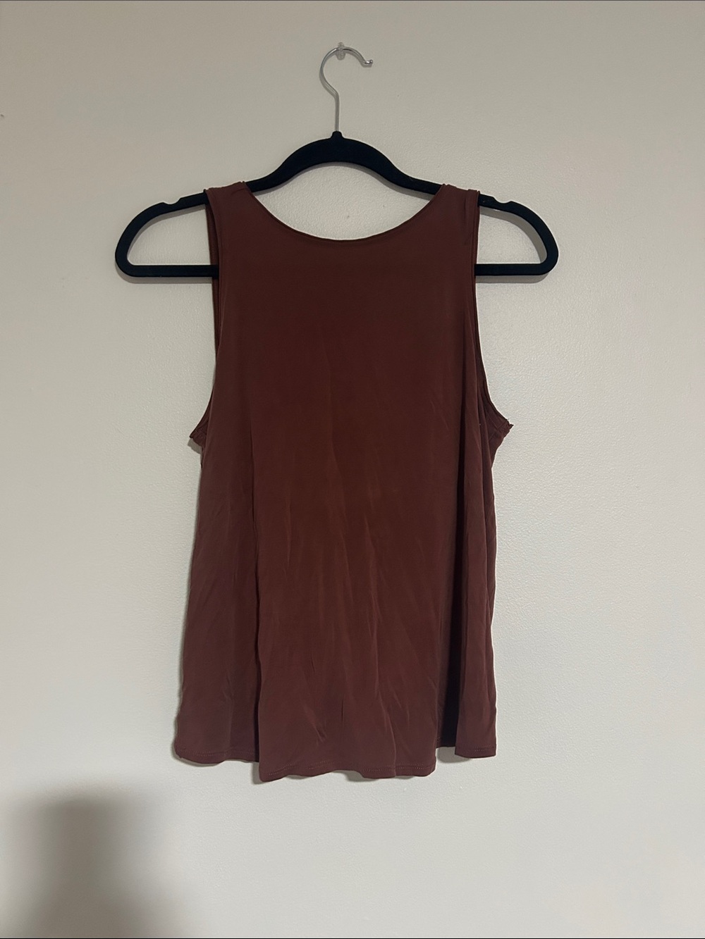 Urban Outfitters silence & noise dark terracotta Scoop Neck Swing Tank